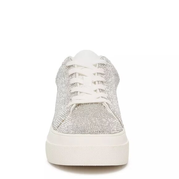 JESSICA SIMPSON Sz 8 Cherello Platform Rhinestone Sneaker IOB - Picture 10 of 11
